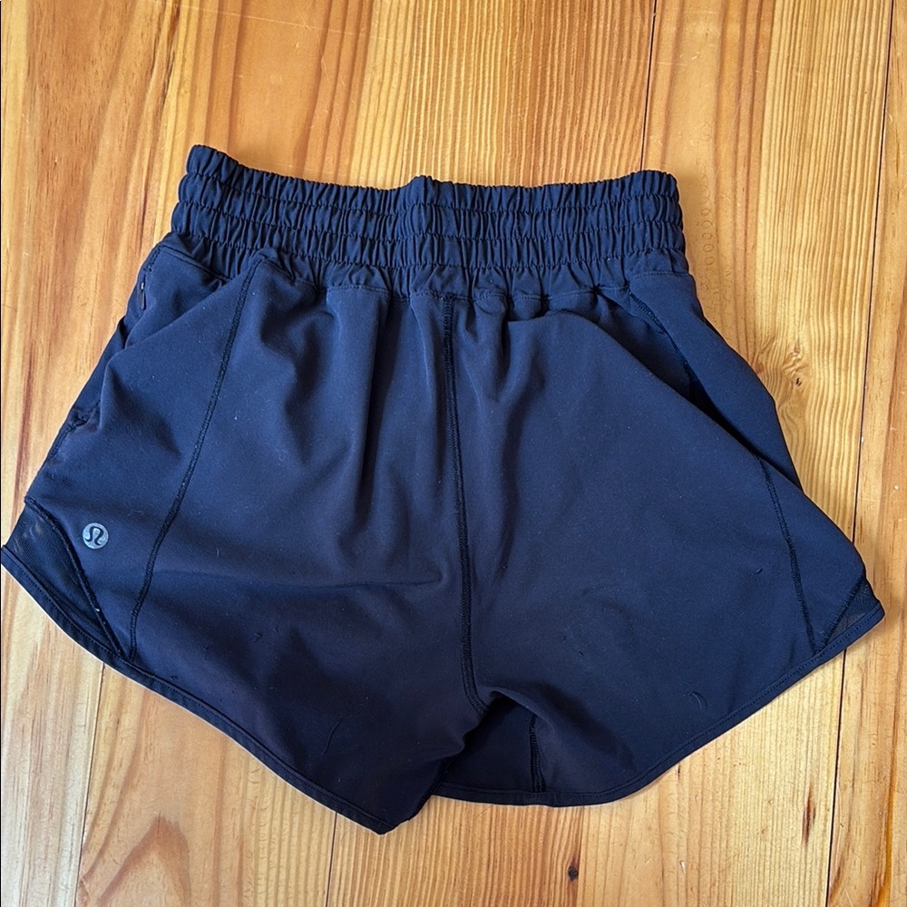 lululemon athletica Women's Black Athletic Shorts